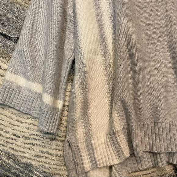 SPLENDID Veranda Stripe Quarter Sleeve Pullover Sweater Top - Picture 4 of 5